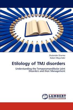 portada etilology of tmj disorders (en Inglés)