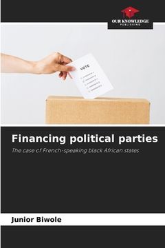 portada Financing political parties (in English)