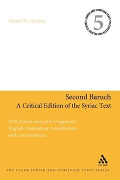 portada second baruch: a critical edition of the syriac text