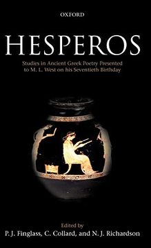 portada Hesperos: Studies in Ancient Greek Poetry Presented to m. L. West on his Seventieth Birthday (en Inglés)