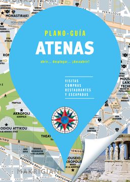 portada Atenas (Plano-Guía): Visitas, Compras, Restaurantes y Escapadas