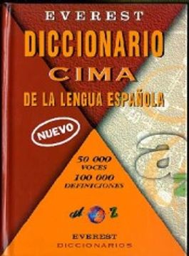 portada Diccionario Cima de la Lengua Española: 50000 Voces; 100000 Definiciones. (Diccionarios de la Lengua Española) (in Spanish)