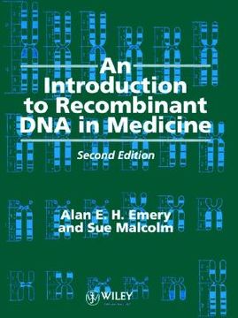 portada an introduction to recombinant dna in medicine (in English)