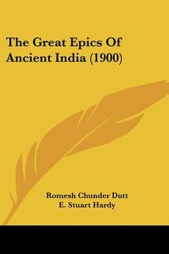 portada the great epics of ancient india (1900) (en Inglés)