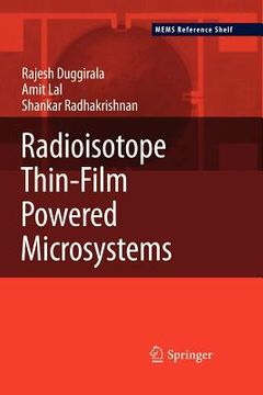 portada radioisotope thin-film powered microsystems (en Inglés)