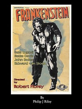 portada robert florey's frankenstein starring bela lugosi (in English)