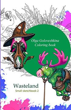 portada Wasteland: Coloring Book (Small Sketchbook) (en Inglés)
