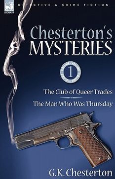 portada chesterton's mysteries: 1-the club of queer trades & the man who was thursday