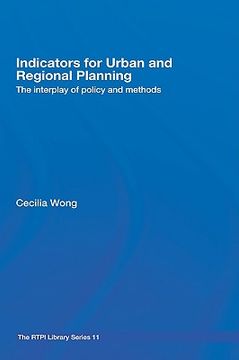 portada indicators for urban and regional planning: the interplay of policy and methods (en Inglés)