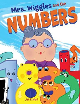 portada Mrs. Wiggles and the Numbers: Counting Book for Children, Math Read Aloud Picture Book (in English)