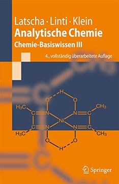 portada Analytische Chemie: Chemie―Basiswissen iii (en Alemán)