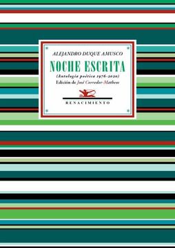portada Noche Escrita: (Antología Poética 1976-2020): 121 (Antologías) (in Spanish)