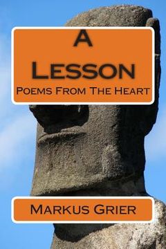 portada A Lesson: Poems From The Heart (en Inglés)