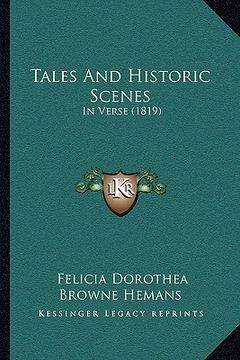 portada tales and historic scenes: in verse (1819) in verse (1819) (in English)