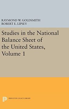 portada Studies in the National Balance Sheet of the United States, Volume 1 (National Bureau of Economic Research Publications) 