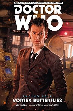 portada Doctor who - the Tenth Doctor: Facing Fate Volume 2: Vortex Butterflies (en Inglés)