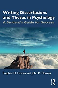 portada Writing Dissertations and Theses in Psychology: A Student'S Guide for Success (en Inglés)