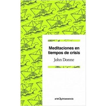 portada Meditaciones en Tiempos de Crisis (in Spanish)