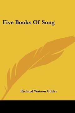 portada five books of song (in English)