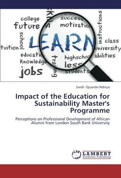 portada Impact of the Education for Sustainability Master's Programme: Perceptions on Professional Development of African Alumni from London South Bank University