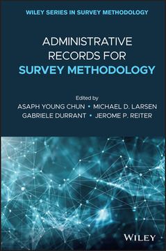 portada Administrative Records for Survey Methodology (Wiley Series in Survey Methodology) (in English)