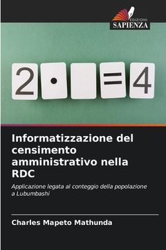 portada Informatizzazione del censimento amministrativo nella RDC (en Italiano)