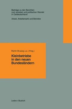 portada Kleinbetriebe in Den Neuen Bundesländern (en Alemán)