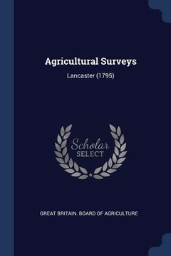 portada Agricultural Surveys: Lancaster (1795) (in English)