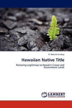 portada hawaiian native title (en Inglés)