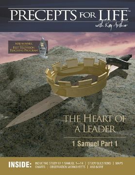 portada Precepts for Life Study Companion: The Heart of a Leader (1 Samuel Part 1)
