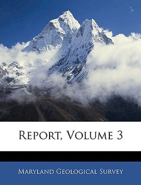 portada report, volume 3 (en Inglés)