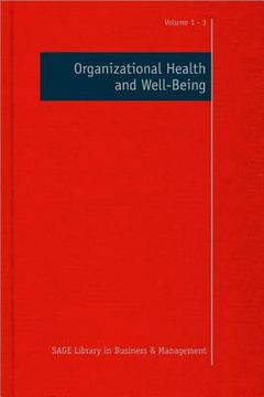 portada organizational health and well-being (en Inglés)