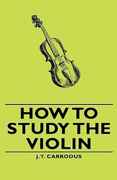 portada how to study the violin (in English)