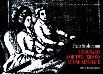 portada Six Sonatas for Two Persons at One Keyboard: Franz Seydelmann (en Inglés)