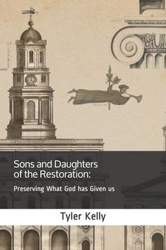 portada Sons And Daughters Of The Restoration (en Inglés)