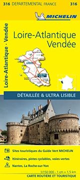 portada Loire-Atlantique Vendee - Michelin Local map 316: Map