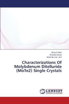 portada Characterizations of Molybdenum Ditelluride (Mote2) Single Crystals