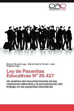 portada ley de pasant as educativas n 26.427 (in English)