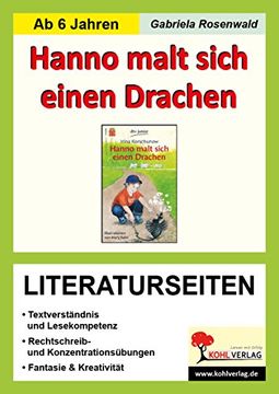 portada Hanno malt sich einen Drachen - Literaturseiten (in German)