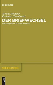 portada Der Briefwechsel (Meinong Studies (en Inglés)