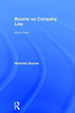portada Bourne on Company Law (en Inglés)