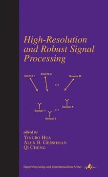 portada high-resolution and robust signal processing (en Inglés)