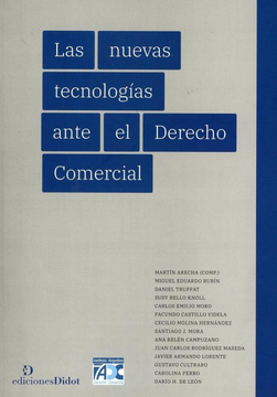 portada Nuevas Tecnologias Ante el Derecho Comercial