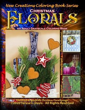 portada New Creations Coloring Book Series: Christmas Florals (en Inglés)