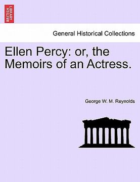 portada ellen percy: or, the memoirs of an actress.