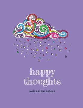 portada Happy thoughts notes, plans & ideas (en Inglés)