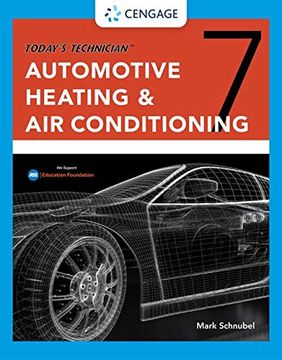 portada Today'S Technician: Automotive Heating & air Conditioning Classroom Manual and Shop Manual (en Inglés)