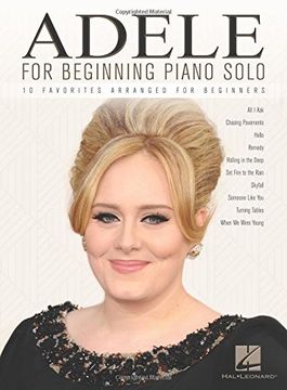 portada Adele for Beginning Piano Solo (in English)