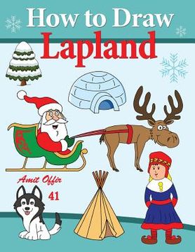 portada How to Draw Lapland: Travel Activity for Kids (en Inglés)