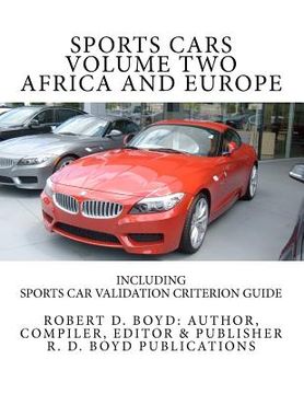 portada sports cars volume two africa and europe (in English)